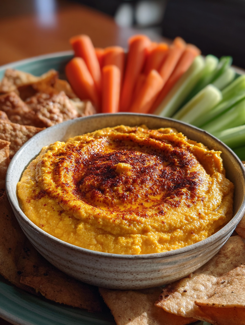 Pumpkin Hummus: Easy and Delicious Dip for Fall Gatherings