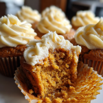 Pumpkin Muffins with Cream Cheese: Deliciously Spiced and Moist