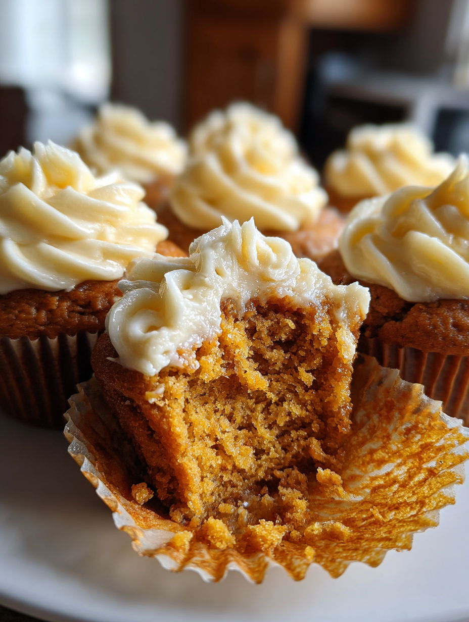 Pumpkin Muffins with Cream Cheese: Deliciously Spiced and Moist