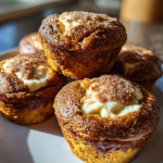 pumpkin muffins with cream cheese: the best fall treat recipe
