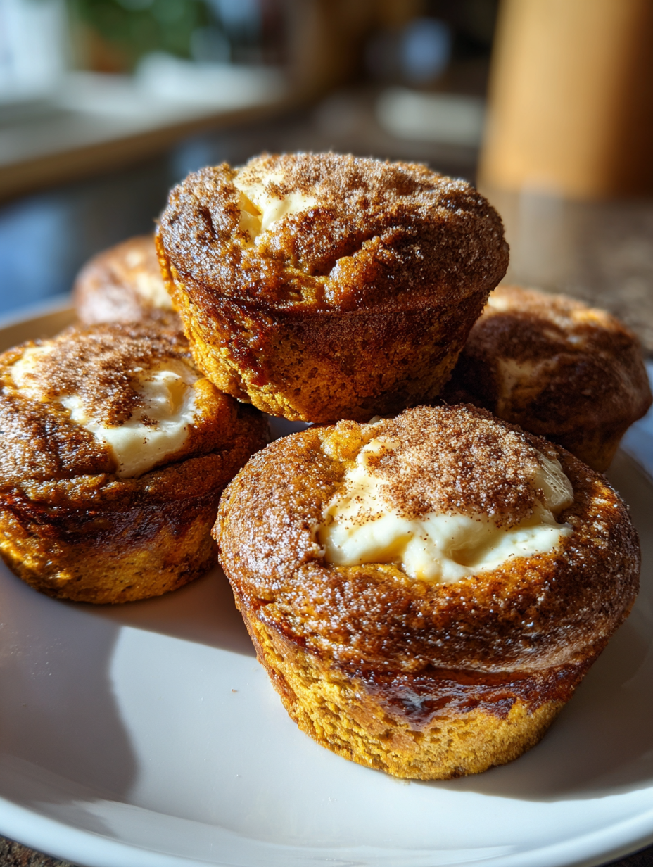 pumpkin muffins with cream cheese: the best fall treat recipe