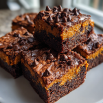 Pumpkin Patch Brownies: Deliciously Fudgy Treats for Fall