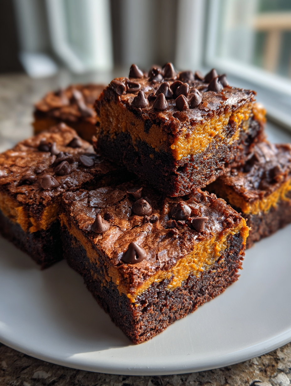 Pumpkin Patch Brownies: Deliciously Fudgy Treats for Fall