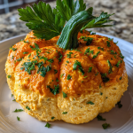 Pumpkin Shaped Cheese Ball: The Perfect Appetizer for Fall Parties
