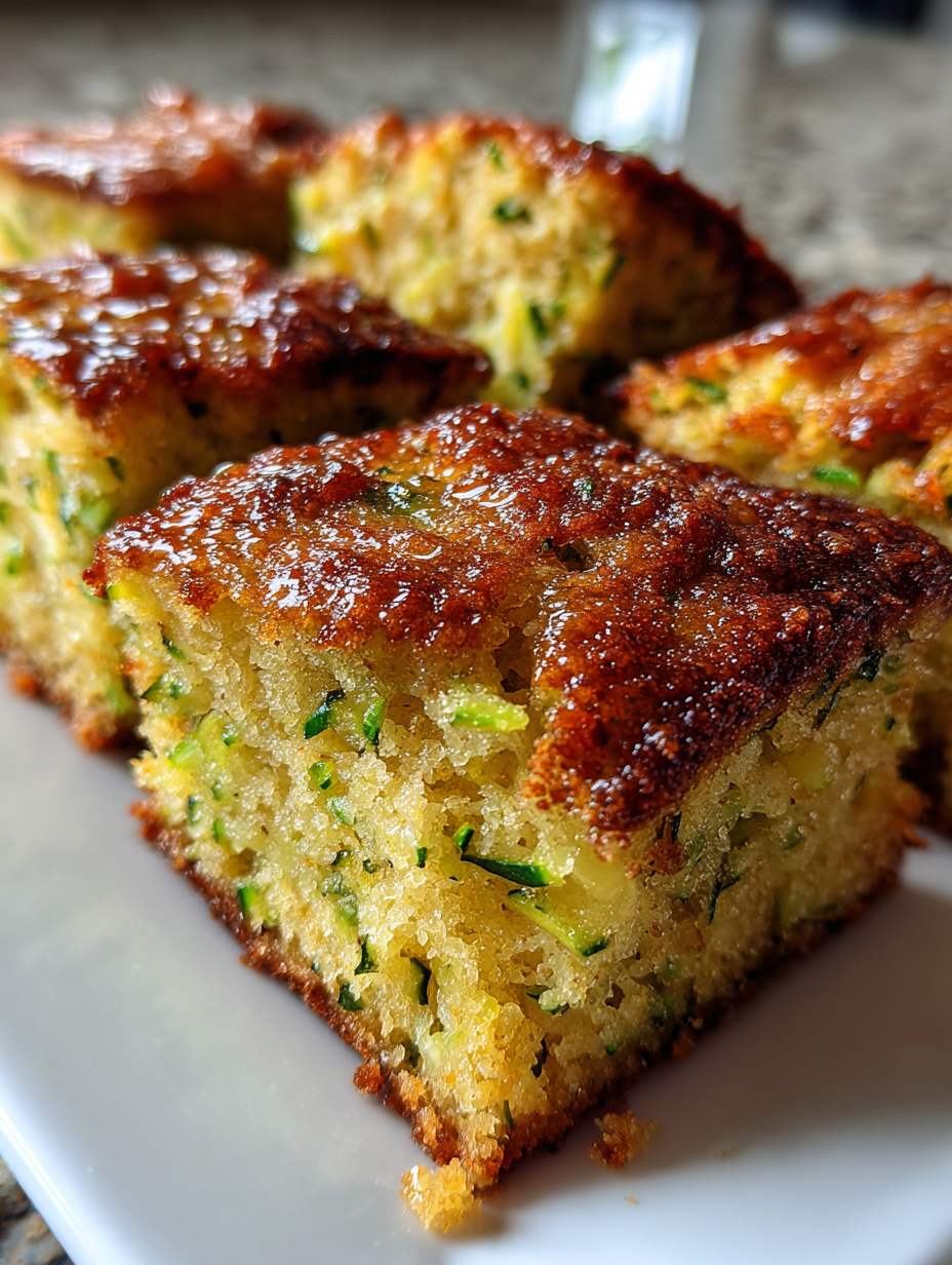 recipe for zucchini bars: deliciously moist and easy to make