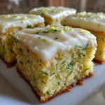 recipes for zucchini bars: Delicious Lemon Bars with Cream Cheese Frosting