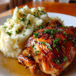 roast chicken with mashed potatoes: the ultimate comfort meal
