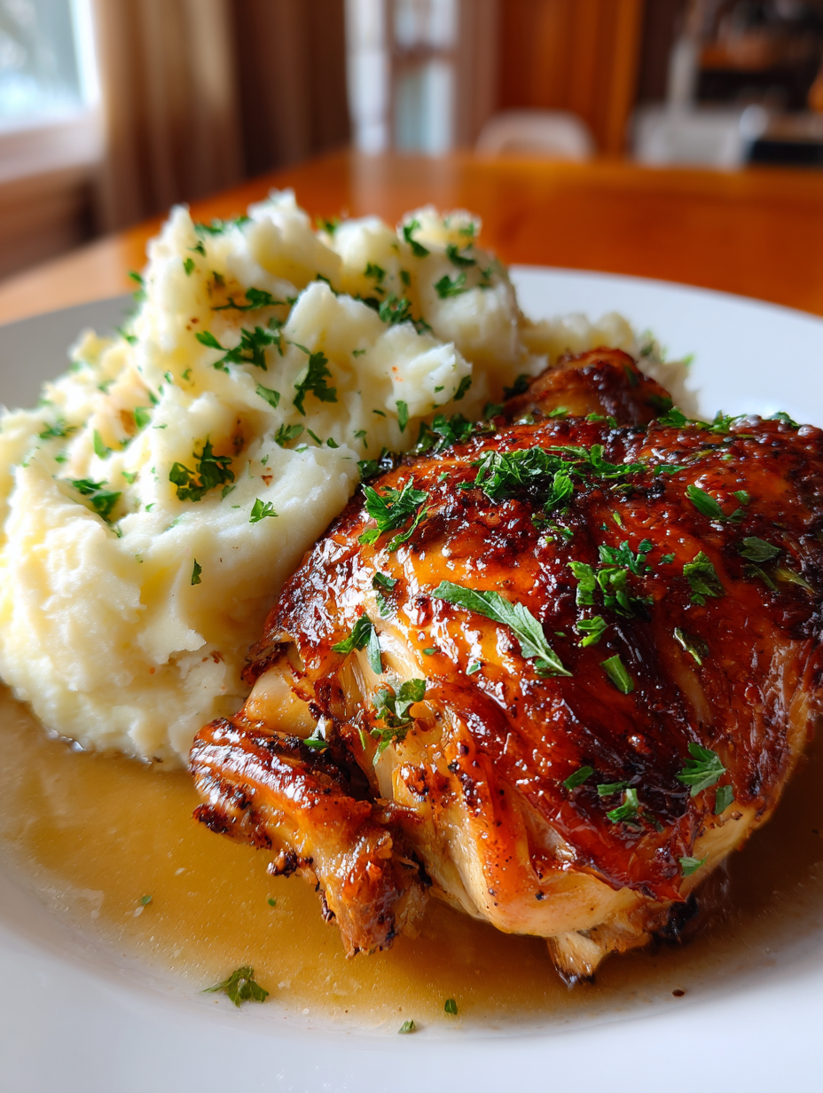 roast chicken with mashed potatoes: the ultimate comfort meal
