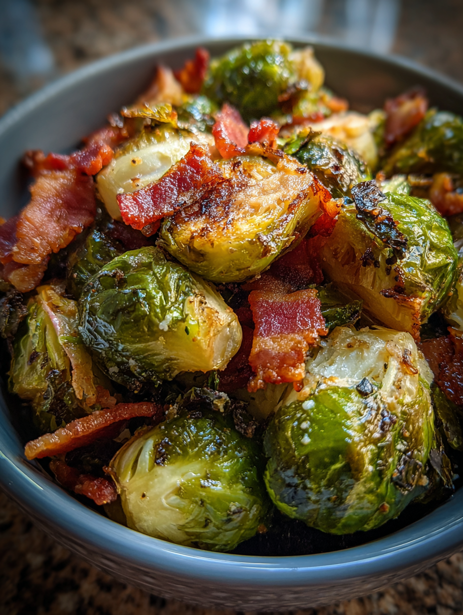 Roasted Brussels Sprouts with Bacon: The Perfect Savory Side Dish