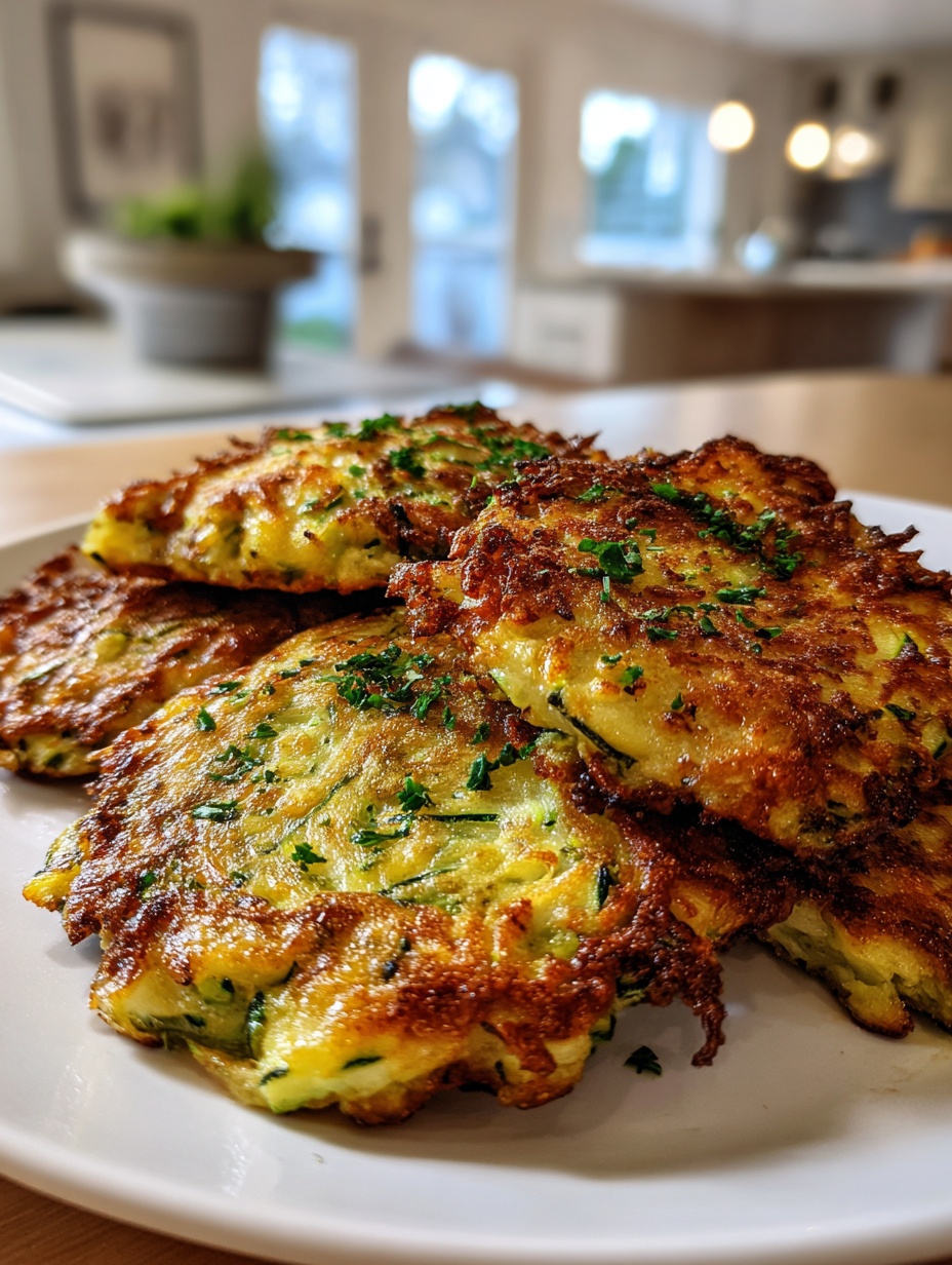 Savory Zucchini Fritters: Deliciously Crispy and Easy to Make