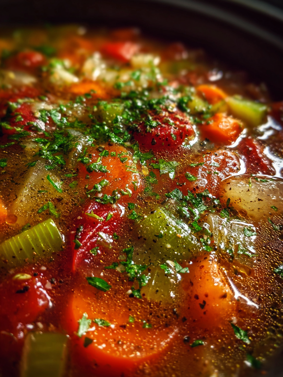 Slow Cooker Vegetable Soup: A Delicious and Hearty Delight