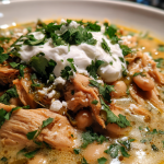 Slow Cooker White Chicken Chili: Deliciously Creamy Comfort Food
