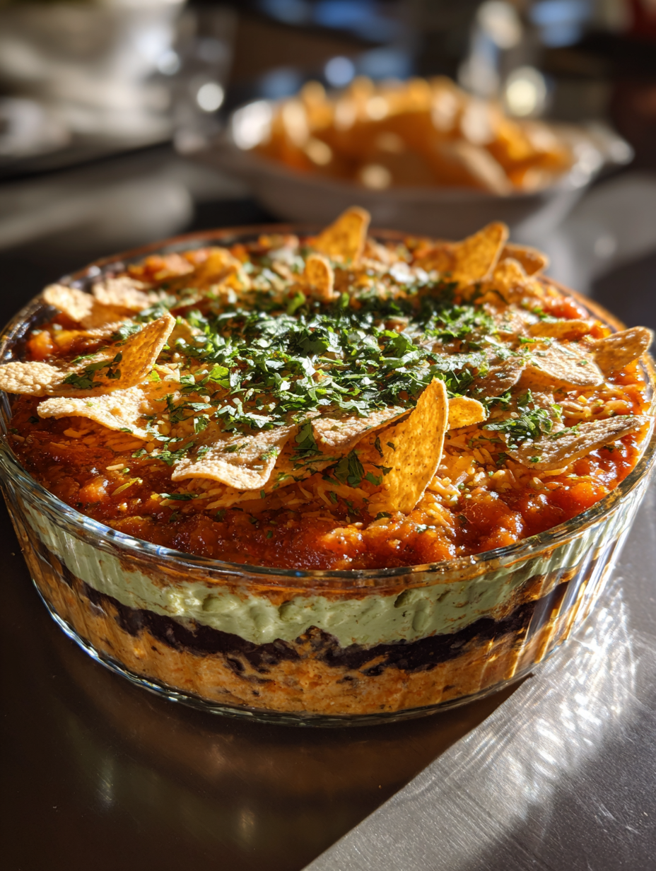 Spooky Layered Bean Dip: An Easy and Delicious Halloween Treat