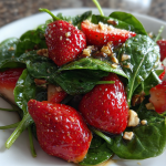 Strawberry Spinach Salad: A Delicious and Healthy Summer Treat