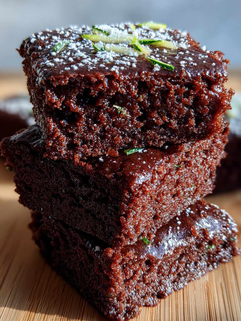 Zucchini Brownies: Deliciously Fudgy and Guilt-Free Treats