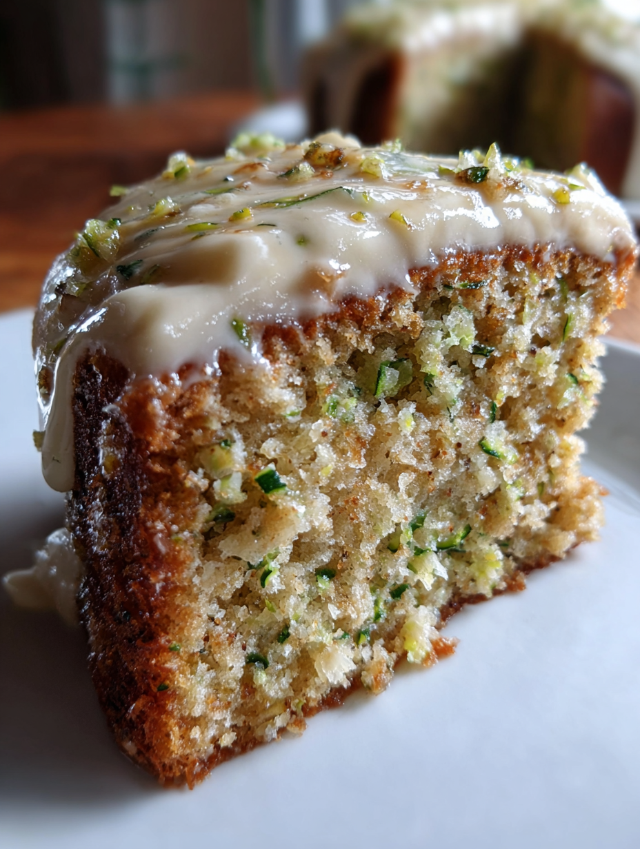 Zucchini Cake with Cream Cheese Frosting: Deliciously Moist Delight