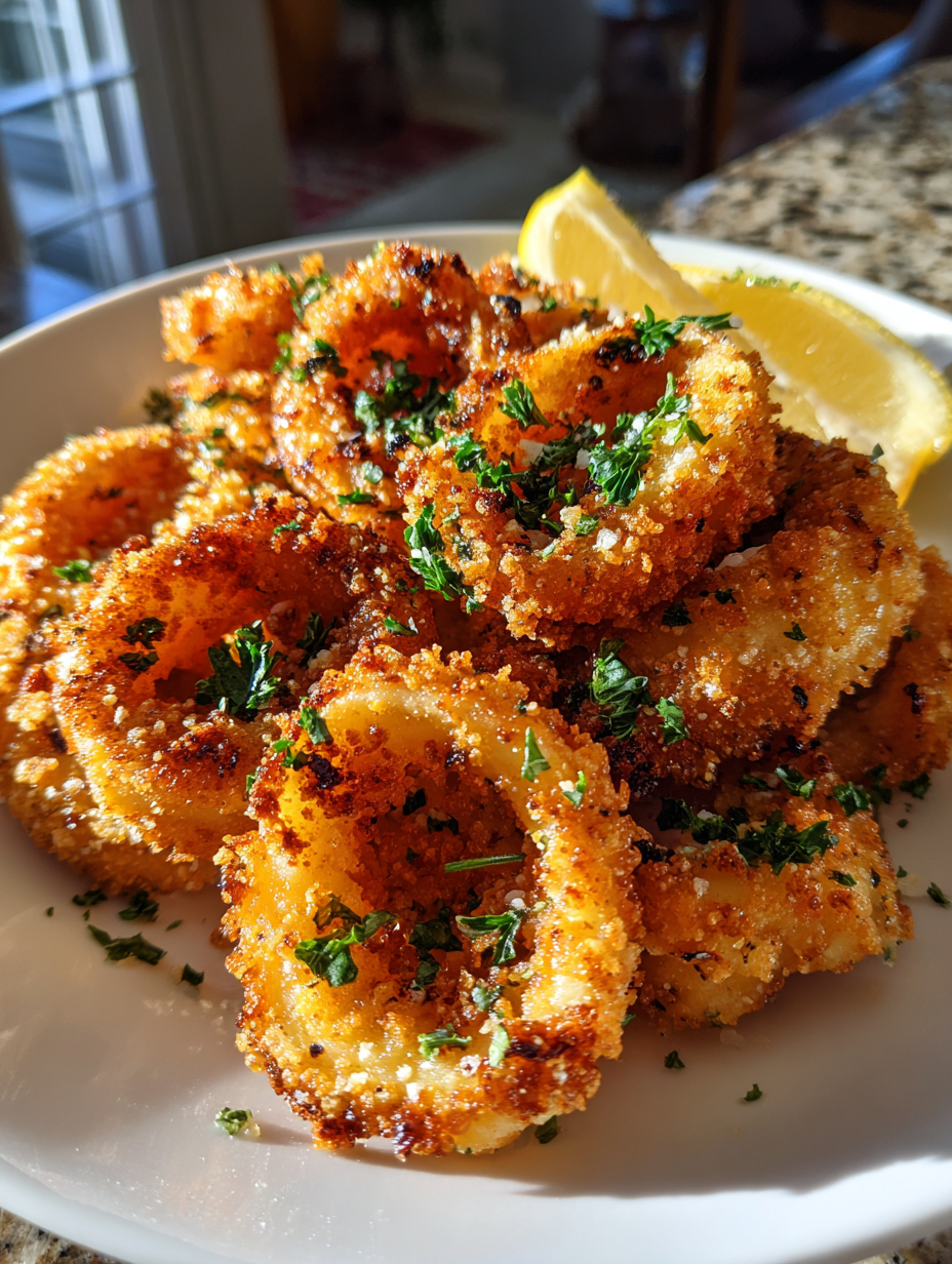Air Fryer Crispy Calamari: Perfectly Tender and Flavorful Bites