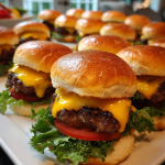 Air Fryer Cheeseburger Sliders: Deliciously Juicy and Easy to Make