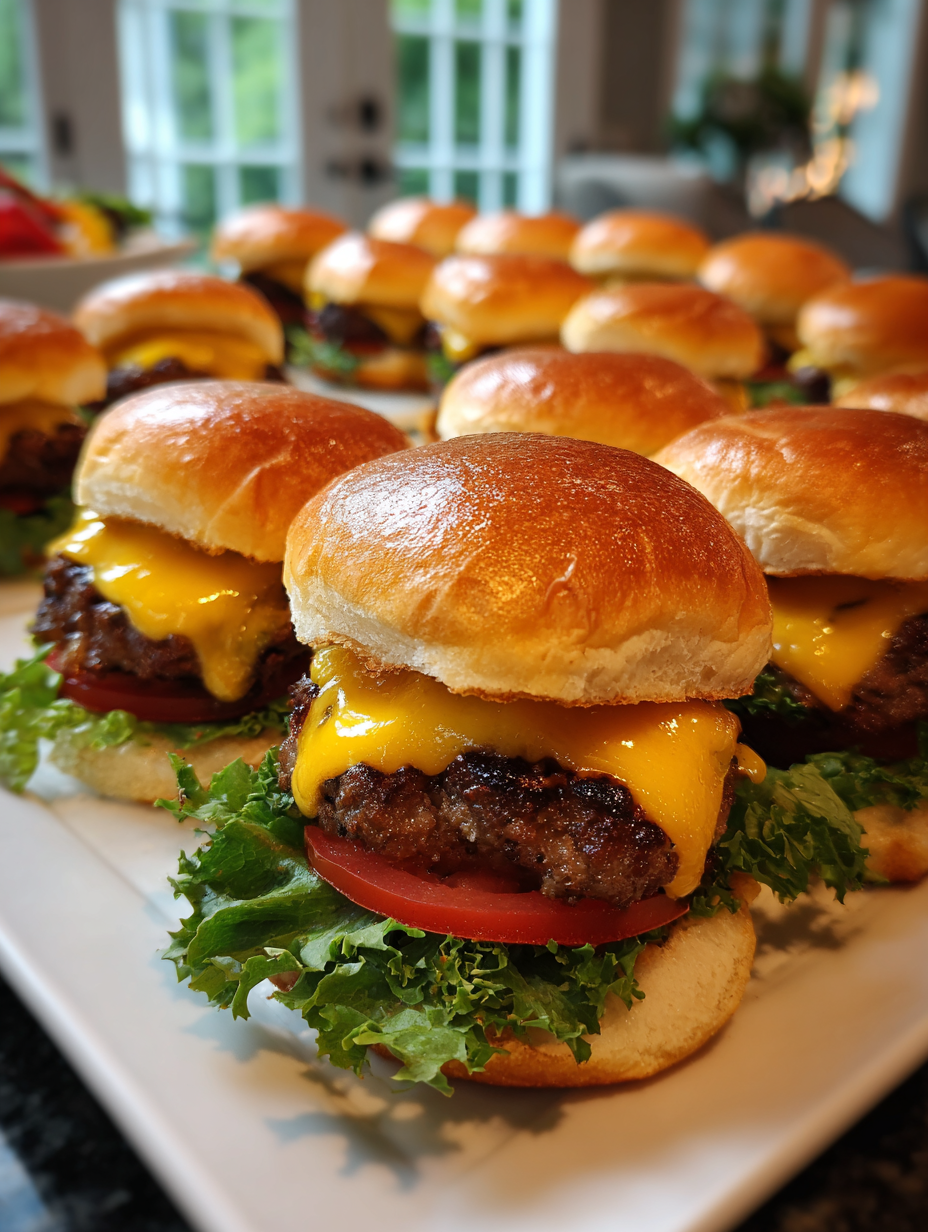 Air Fryer Cheeseburger Sliders: Deliciously Juicy and Easy to Make