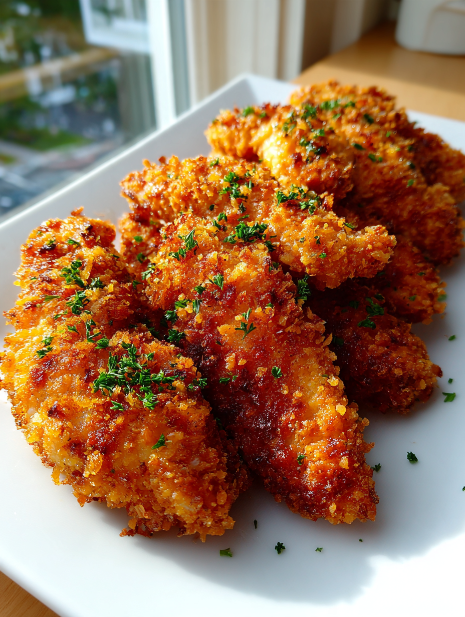 Air Fryer Crispy Chicken Tenders (Kid-Friendly): Easy and Delicious!