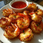 Air Fryer Coconut Shrimp with Sweet Chili Sauce: Deliciously Crispy Delight