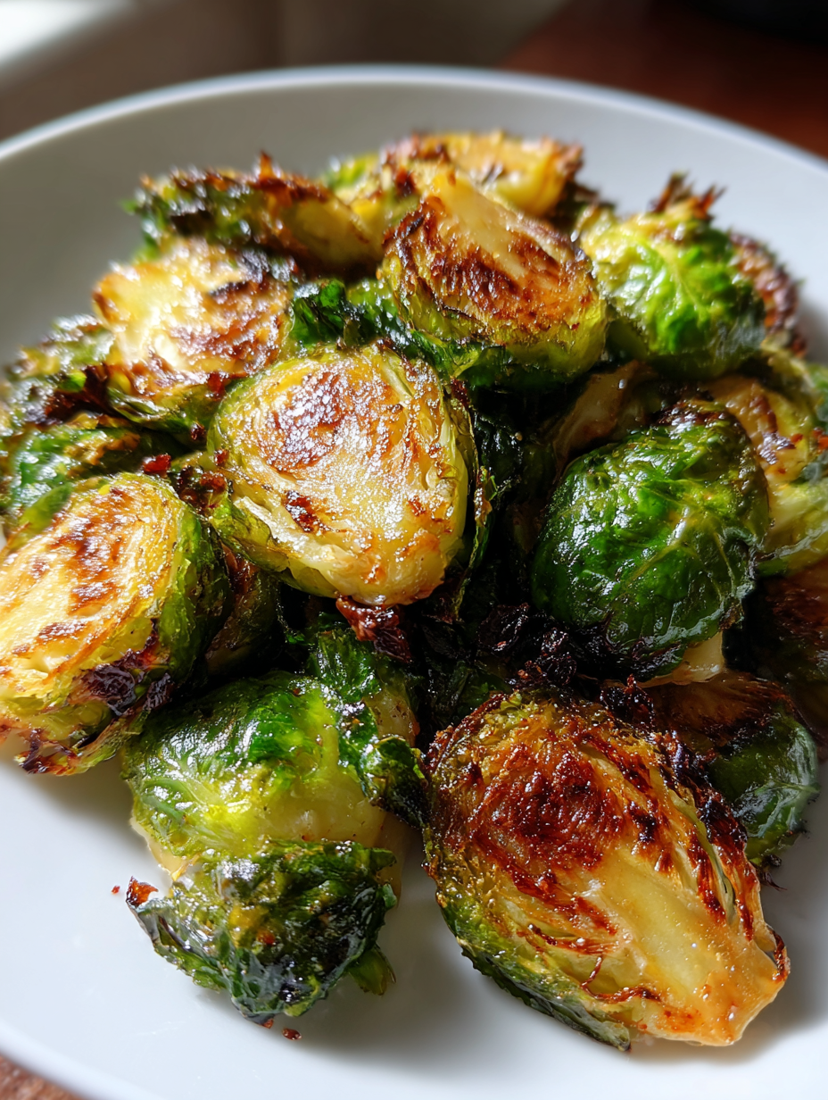 Air Fryer Crispy Brussels Sprouts: Deliciously Crunchy and Flavorful