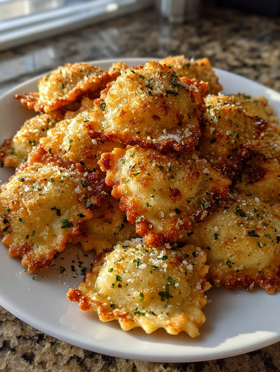Air Fryer Crispy Ravioli Bites: Easy and Delicious Snack Idea