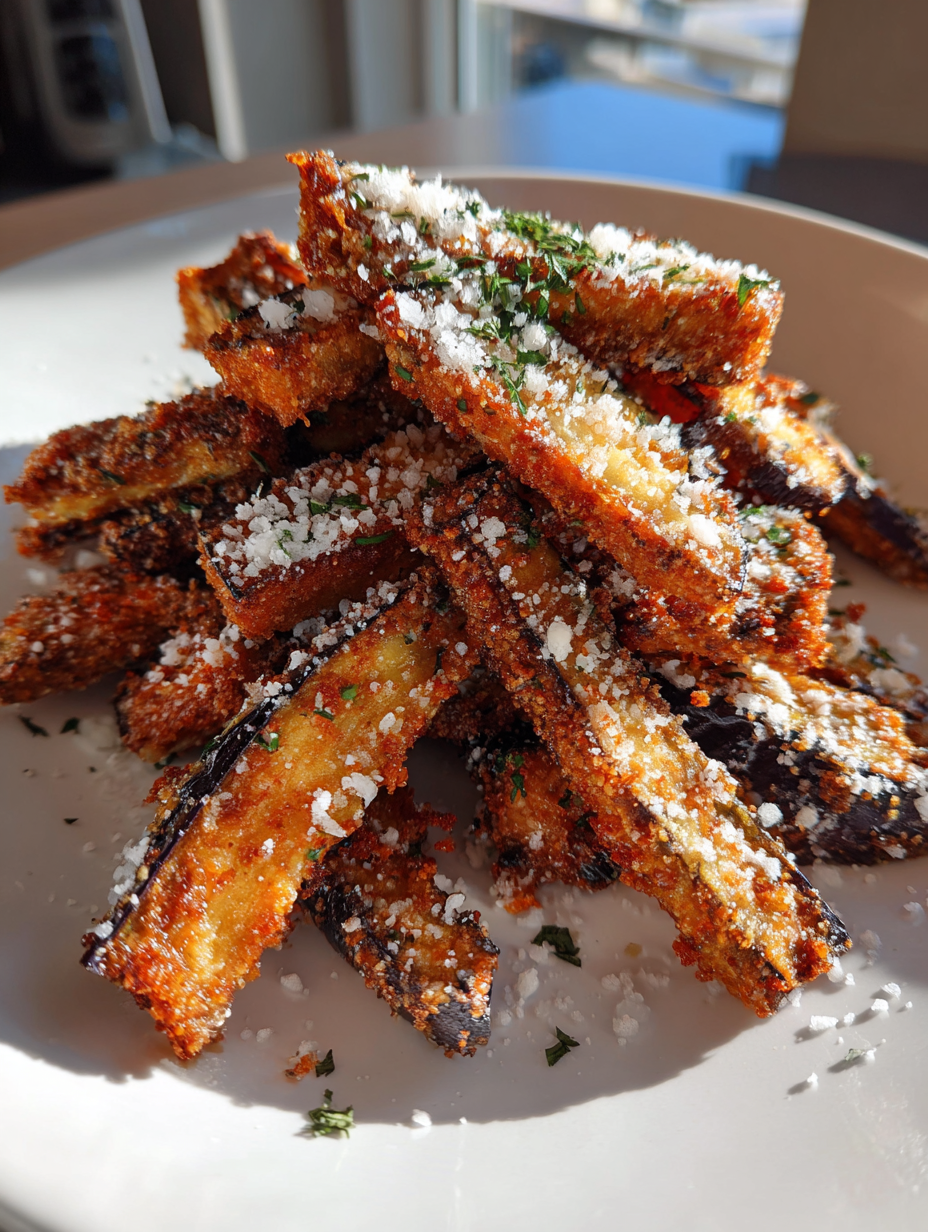Air Fryer Eggplant Fries: Deliciously Crispy and Healthy Snack