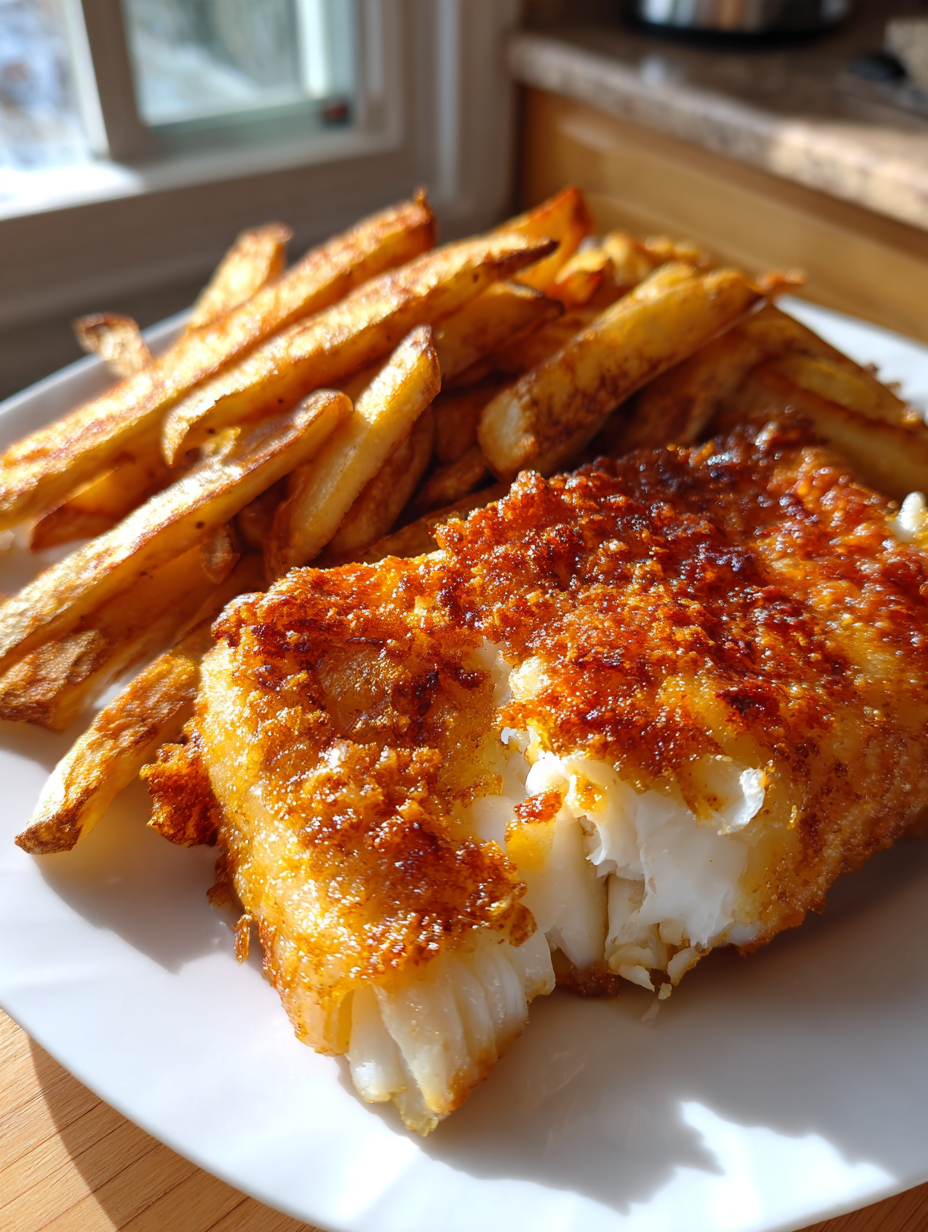 Air Fryer Crispy Fish and Chips: Easy and Delicious Homemade Delight