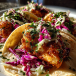 Air Fryer Fish Tacos with Cabbage Slaw: Crispy and Delicious Treats