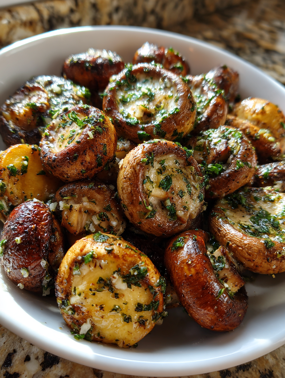 Air Fryer Garlic Butter Mushrooms: Easy, Flavor-Packed Delight