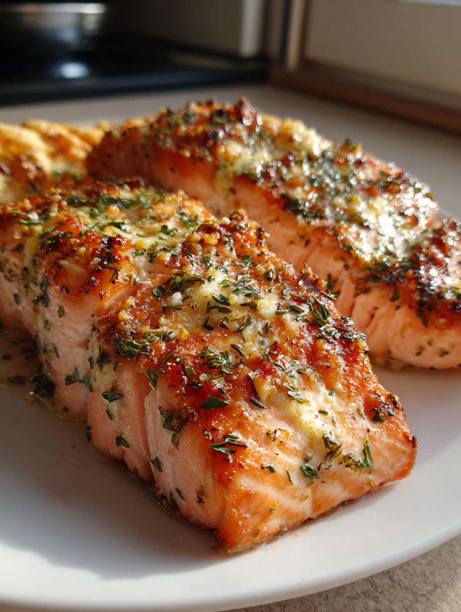 Air Fryer Garlic Butter Salmon: Quick and Delicious Weeknight Meal