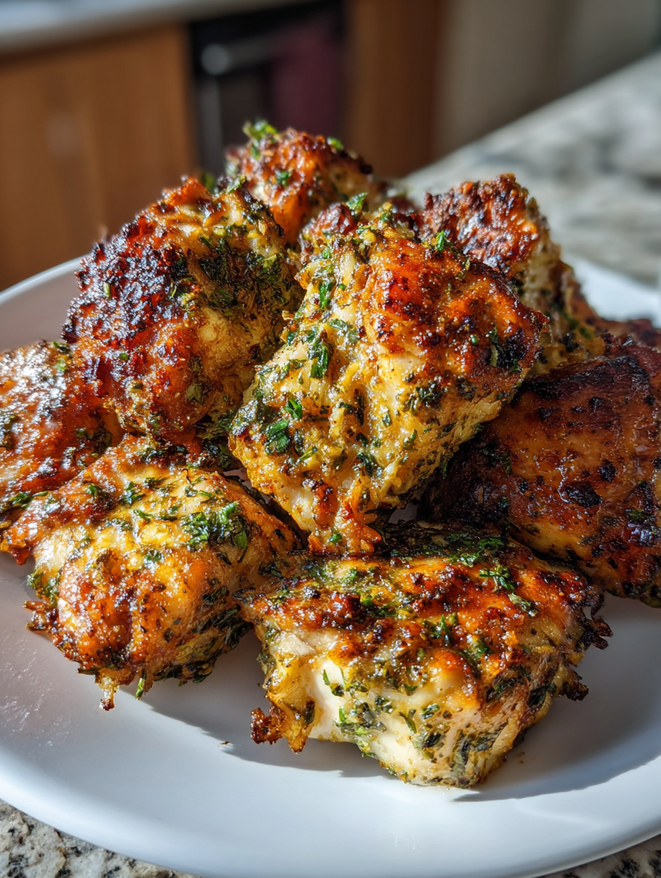 Air Fryer Garlic Herb Chicken: Easy and Flavorful Dinner Delight
