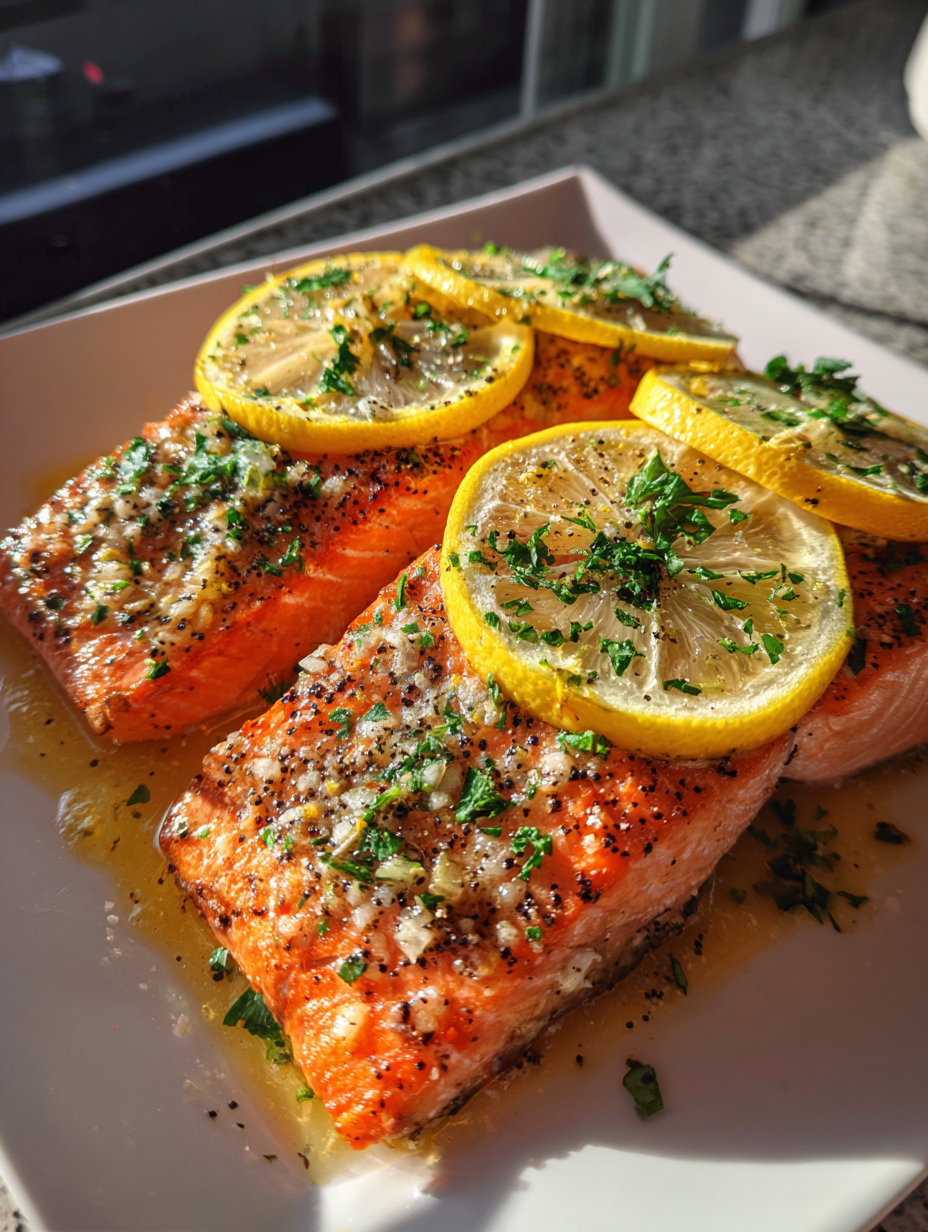 Air Fryer Lemon Pepper Salmon: Deliciously Juicy and Flavorful Dish