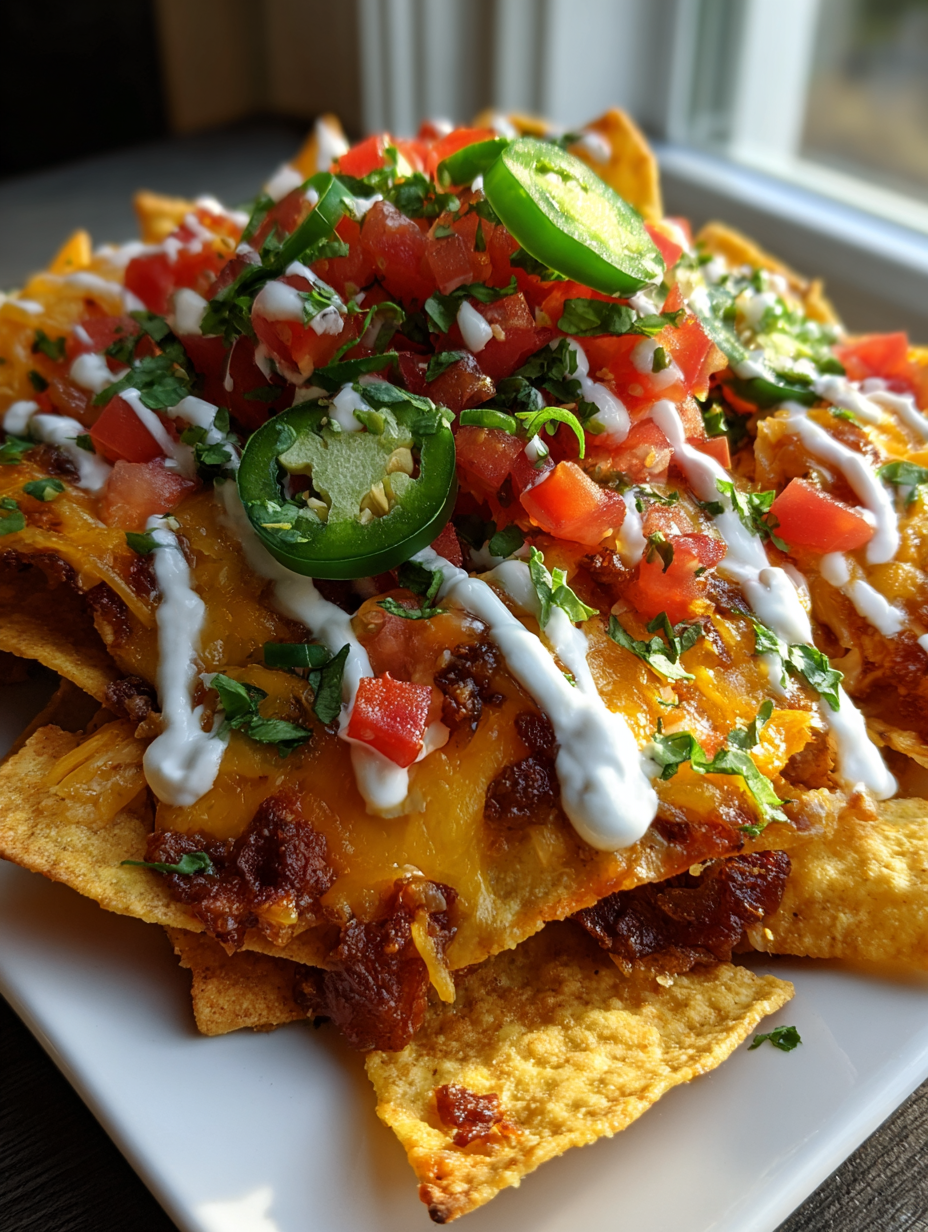 Air Fryer Loaded Nachos: Ultimate Cheesy Snack for Game Day