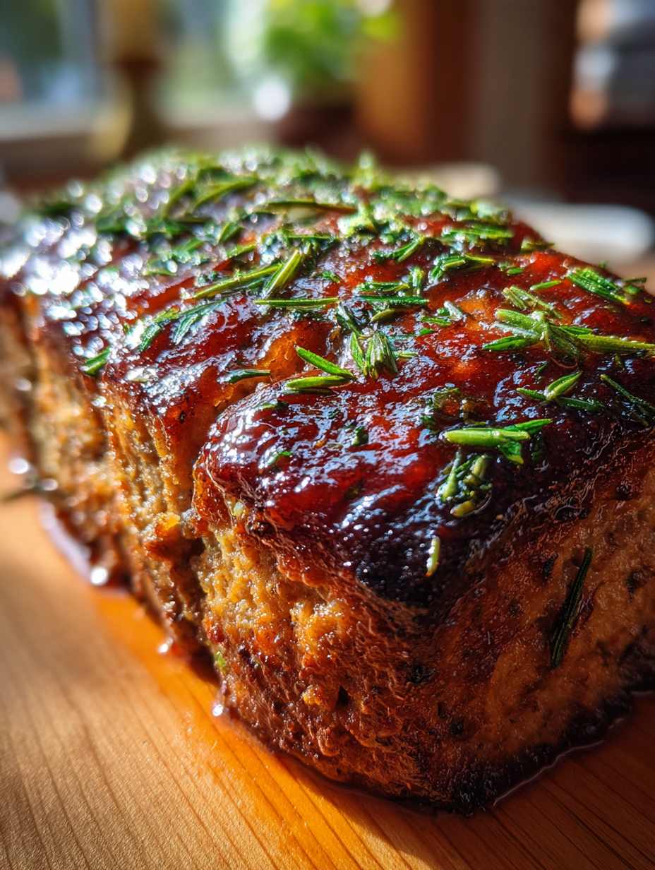 Air Fryer Meatloaf Recipe – Juicy & Easy: Deliciously Glazed Delight