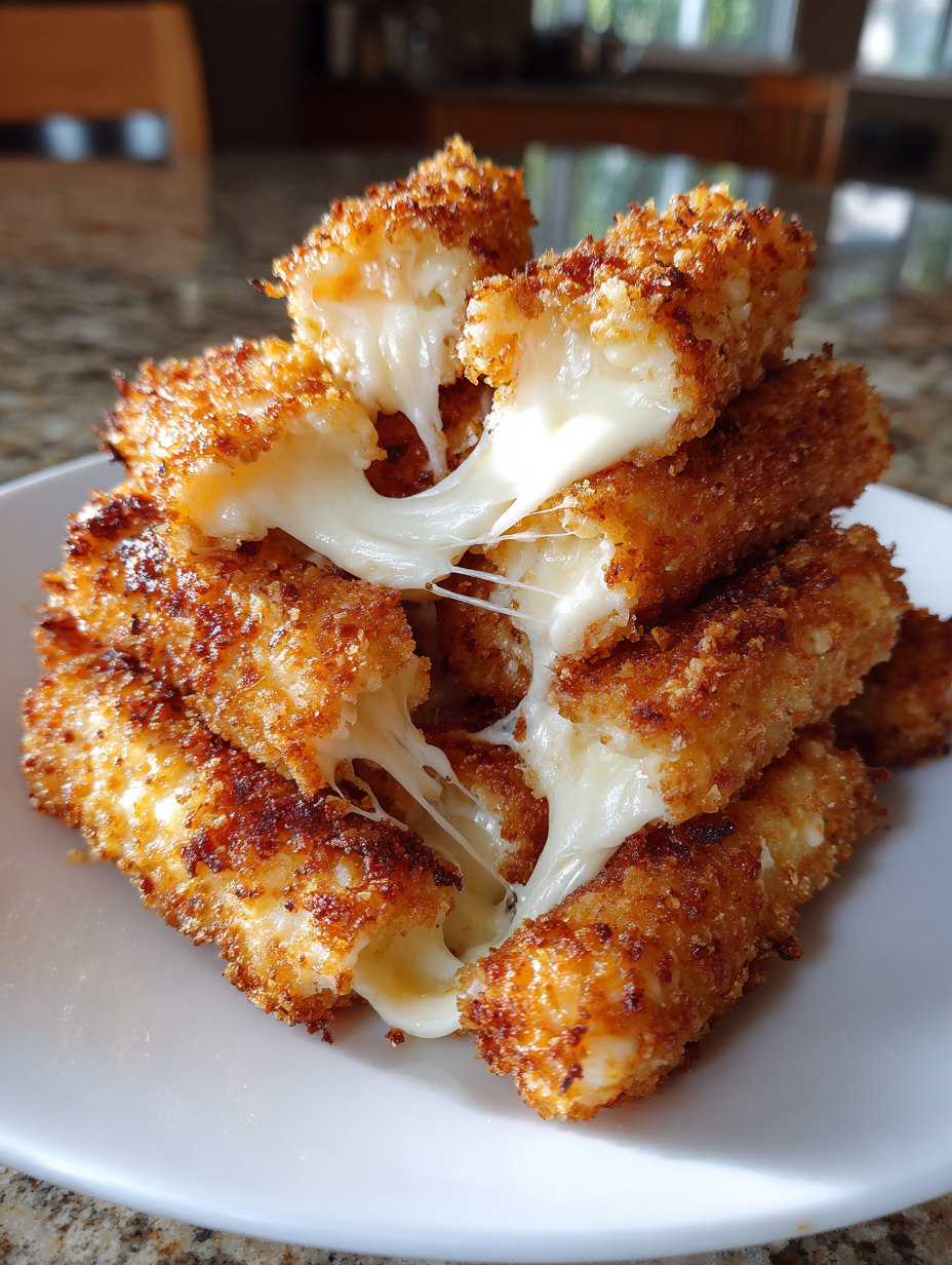 Air Fryer Mozzarella Sticks Recipe: Easy, Crispy Snack Delight