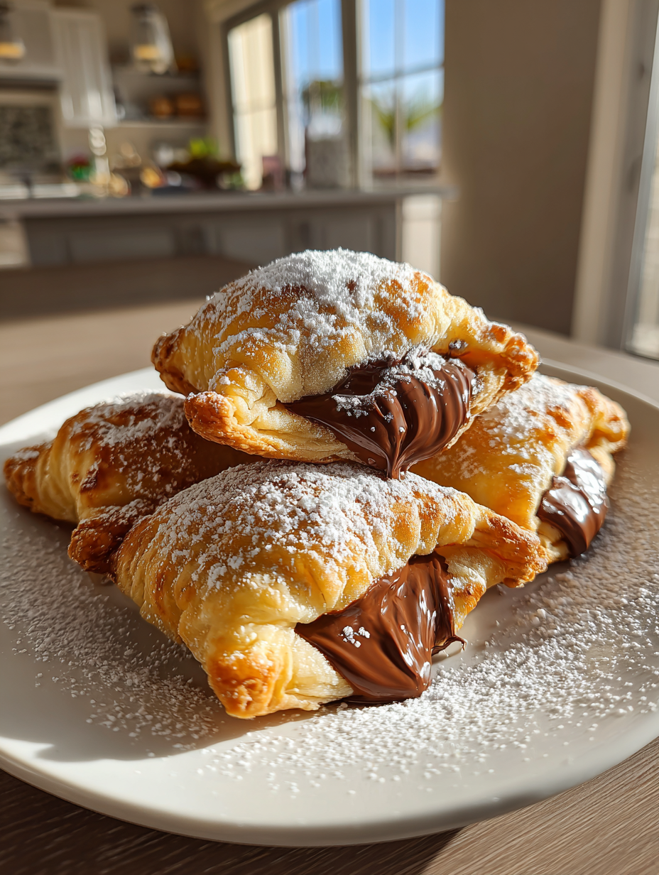 Air Fryer Nutella Stuffed Pastries: Deliciously Easy Treats to Enjoy