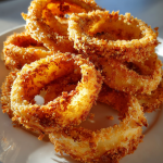 Air Fryer Onion Rings – Extra Crispy: Perfectly Seasoned Delight