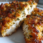 Air Fryer Parmesan Crusted Chicken: Amazing Crunchy Flavor Delight