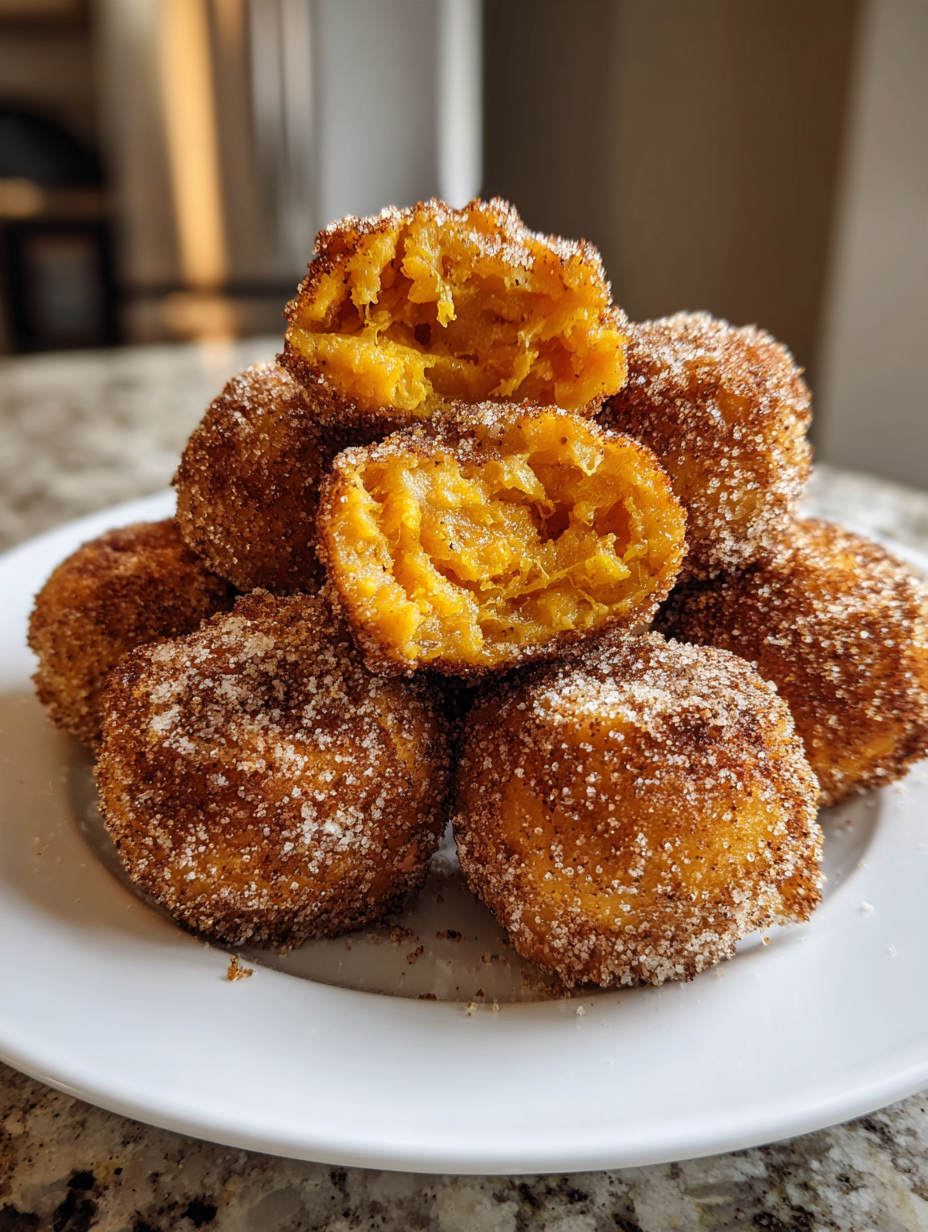 Air Fryer Cinnamon Sugar Pumpkin Bites: Deliciously Sweet Fall Treats