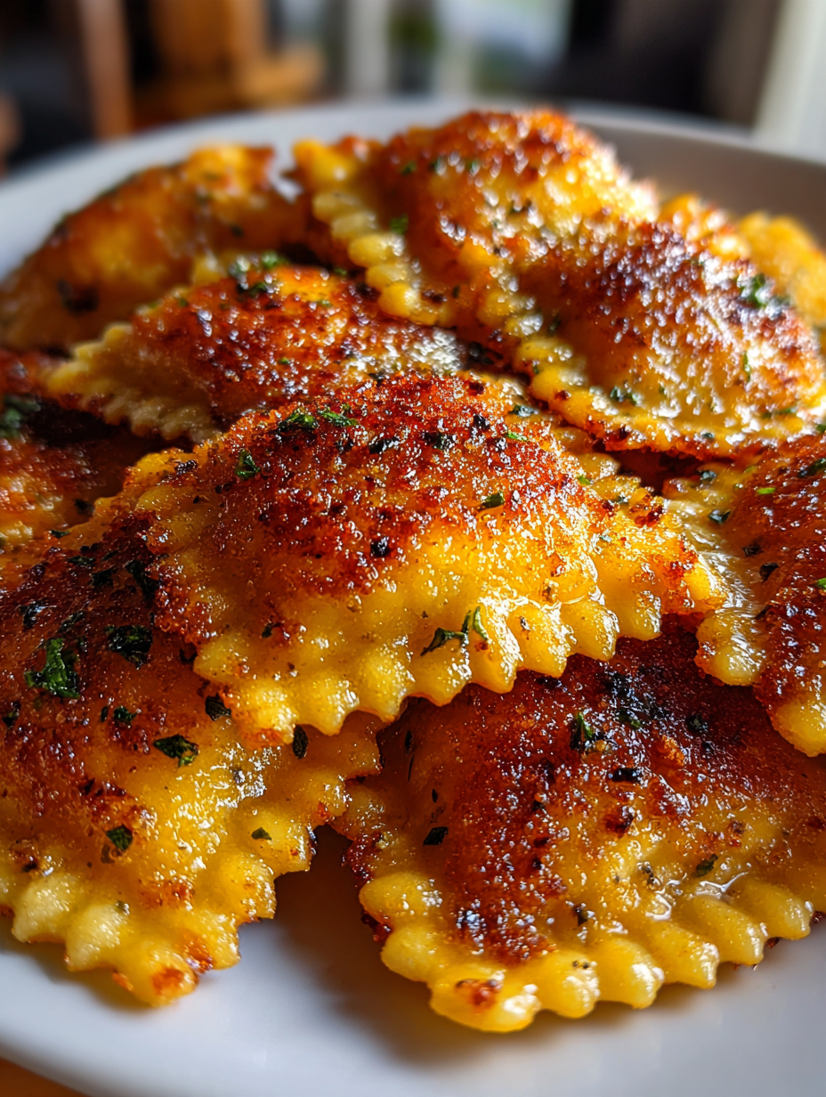 Air Fryer Ravioli – Crunchy Appetizer: Easy and Delicious Snack Idea