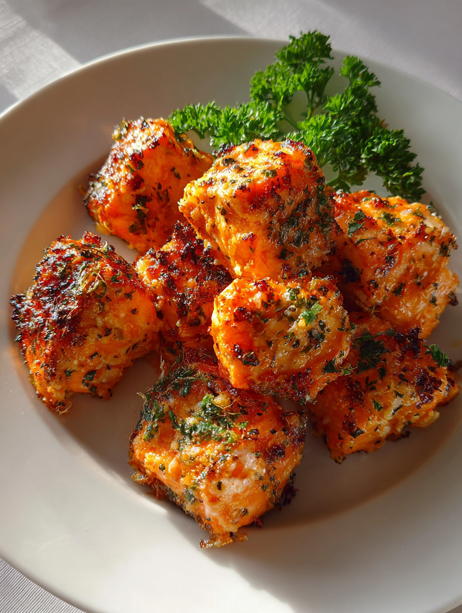 Air Fryer Garlic Butter Salmon Bites: Easy and Delicious Appetizer