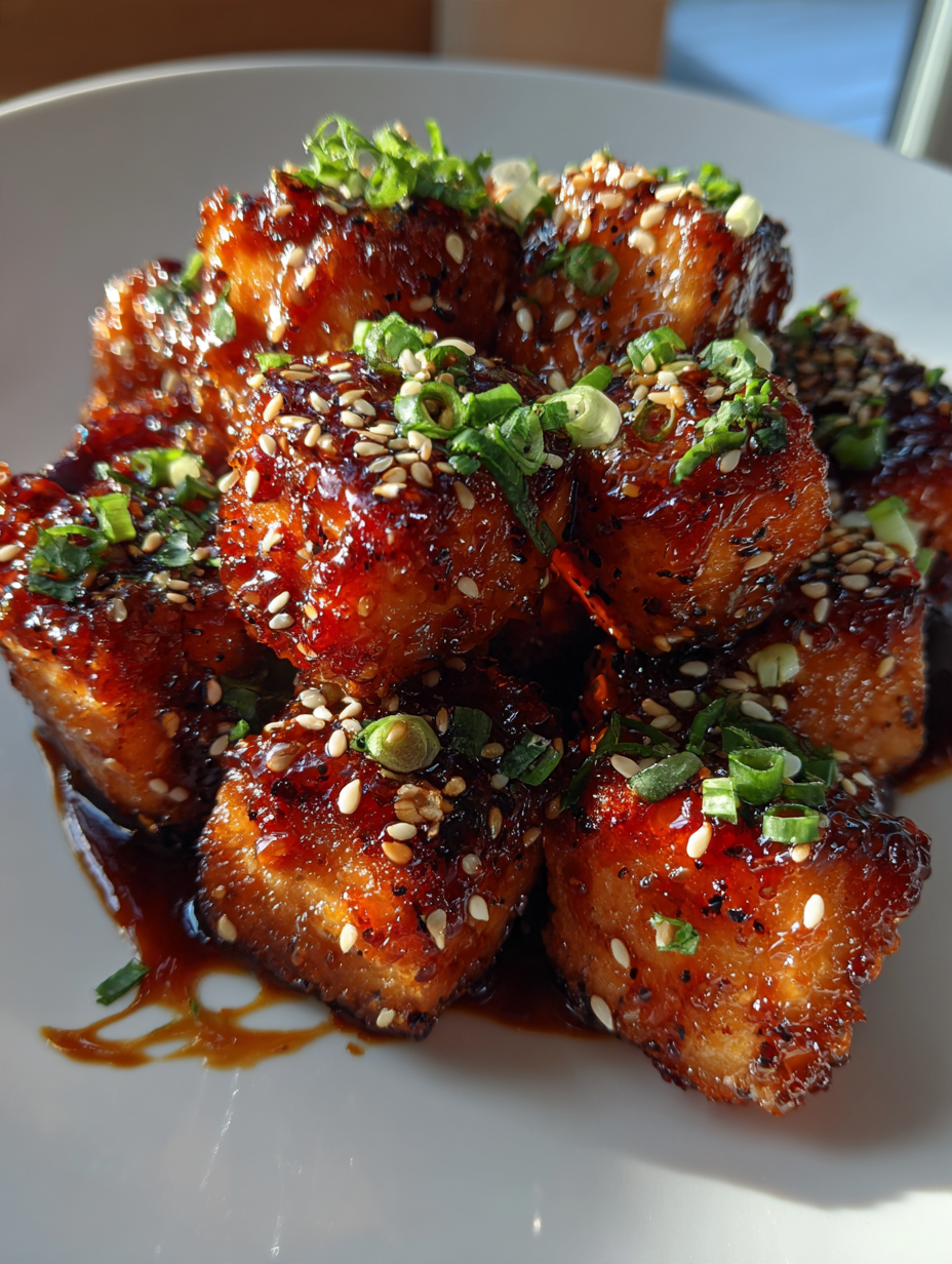 Air Fryer Teriyaki Salmon Bites: Deliciously Crispy and Flavorful