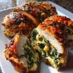 Air Fryer Spinach Stuffed Chicken: Deliciously Juicy and Flavorful