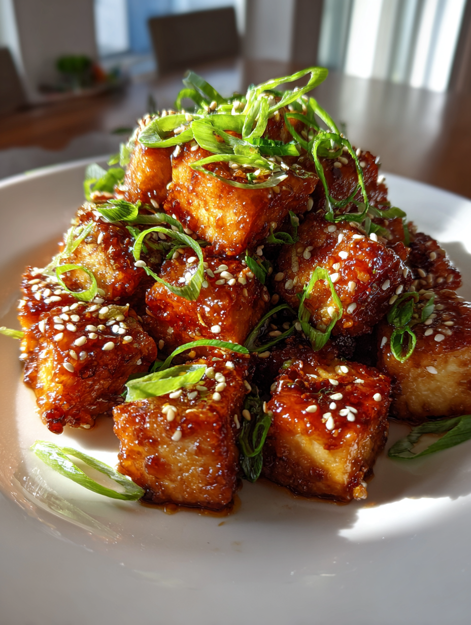 Air Fryer Teriyaki Tofu: Deliciously Crispy and Flavorful Delight