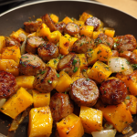 Butternut Squash and Sausage Skillet: Delicious One-Pan Dinner