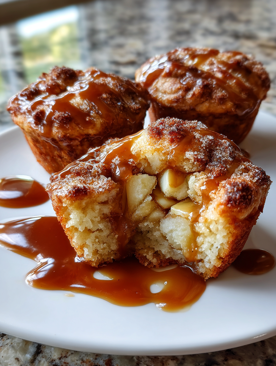 Caramel Apple Muffins: Deliciously Spiced for Fall Mornings