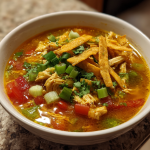 Chicken Tortilla Soup Recipe: Deliciously Spicy and Hearty Meal