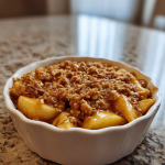 Cinnamon Apple Crisp with Oat Topping: Deliciously Warm and Cozy